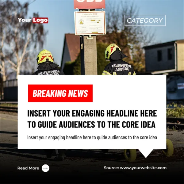 Emergency Breaking News Post