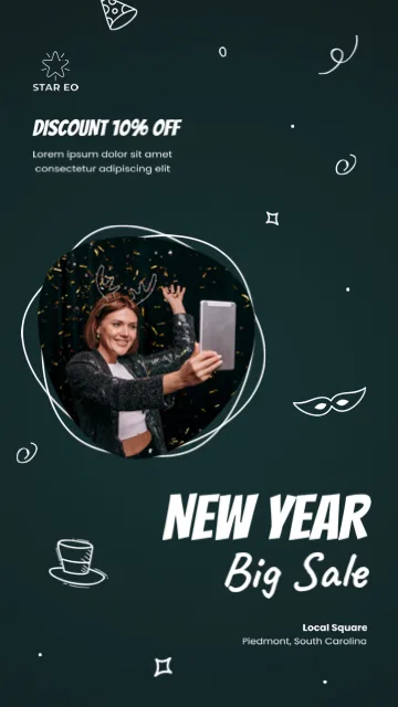 Special Discounts For New Year Shoppers