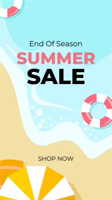 End of Season Summer Sale
