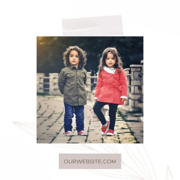 Children Fashion Photography Website Banner