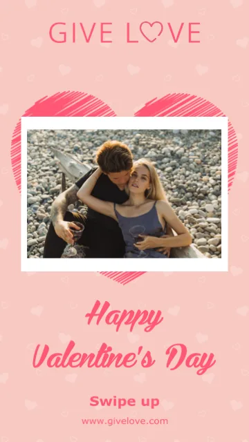 Valentine's Day Romantic Couple Poster