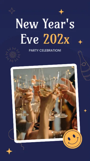 New Year's Eve Party Celebration Story