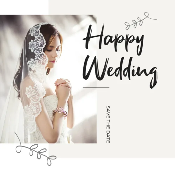 Save The Date Wedding Card