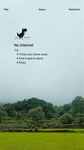 No Internet Travel Meme Story