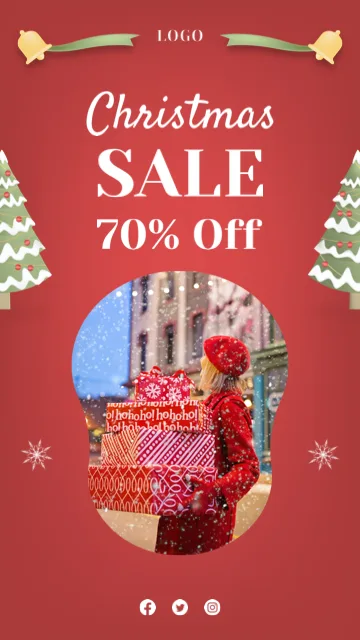 Snowy Christmas Sale Event Highlights