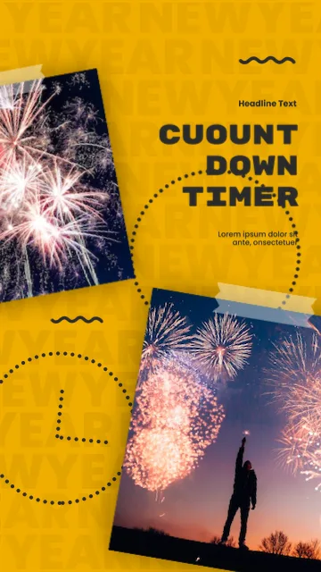 New Year Countdown Timer Story