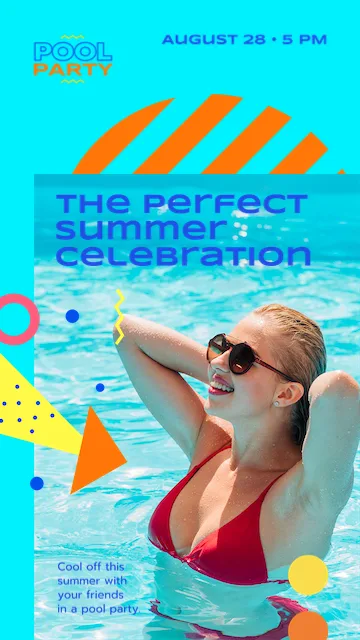 Pool Party Fun With Cool Friends