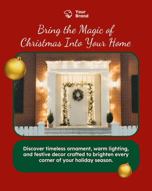 Christmas Home Magic Post