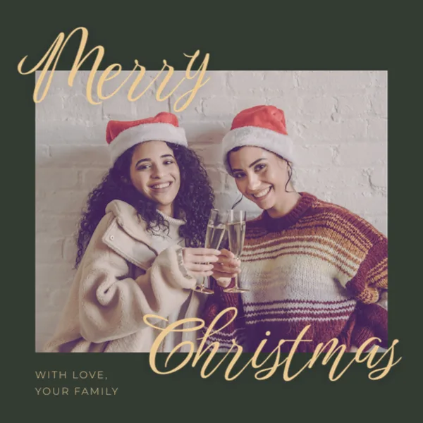 Merry Christmas With Love Post