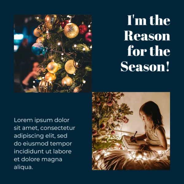 Reason For The Season Christmas Post
