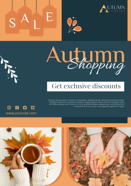 Autumn Shopping Exclusive Discount Offer
