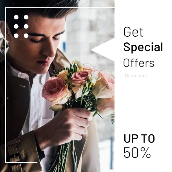 Special Monthly Discount Offer Advertisement