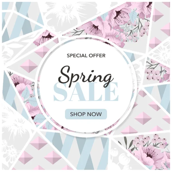Special Spring Sale Shopping Offer