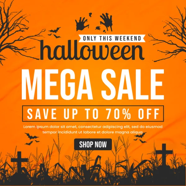 Exclusive Halloween Sale Announcement