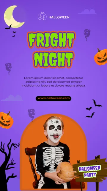 Spooky Night Filled With Fright