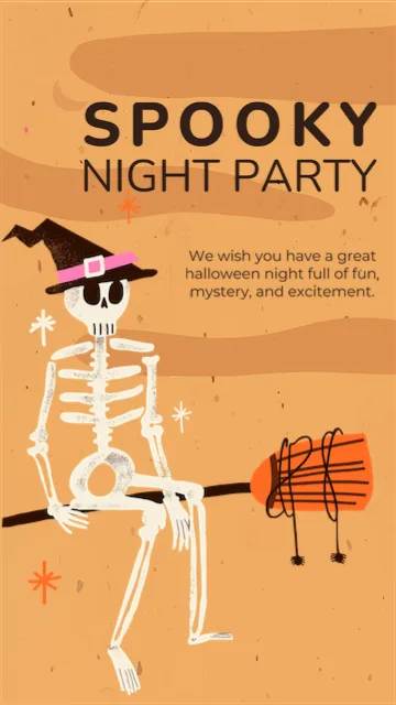 Halloween Party Celebration Night