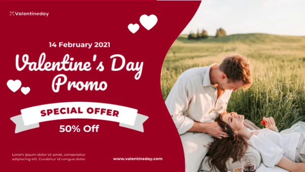 Valentine's Day Special Discount Promotion