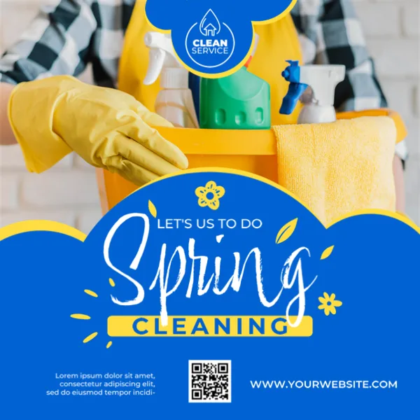 Spring Cleaning Service Poster