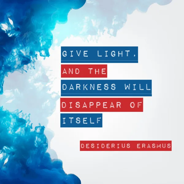 Inspirational Quote About Spreading Light