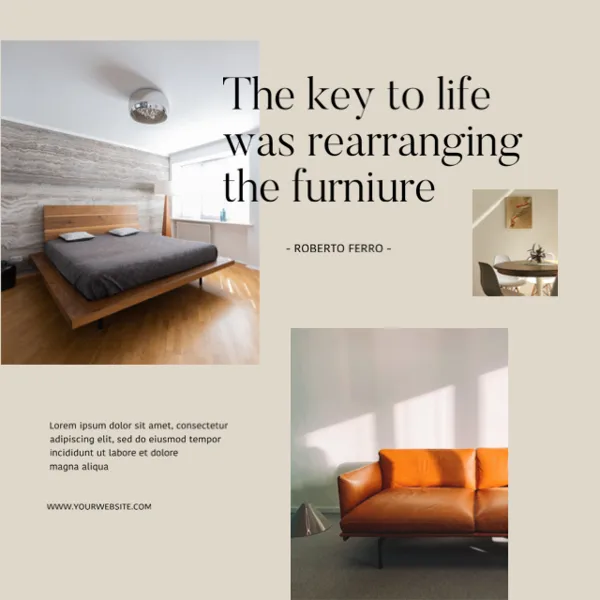 Life Perspective Through Home Furniture