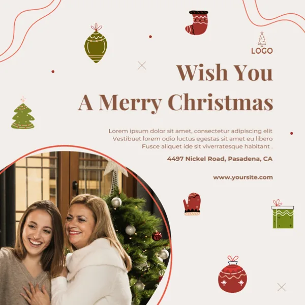 Holiday Magic With Sparkling Lights