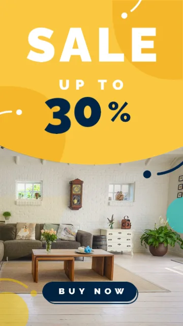 Living Room Decor Sale Promotion