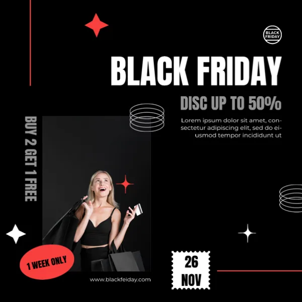 Discounts Galore For Black Friday