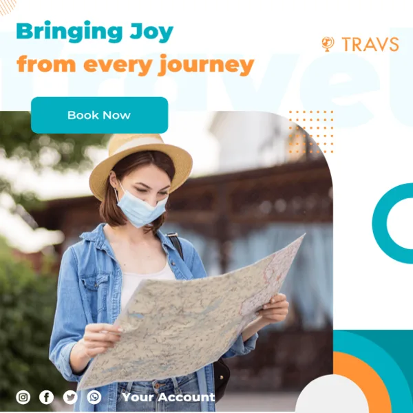Exciting Journey With Travel Map